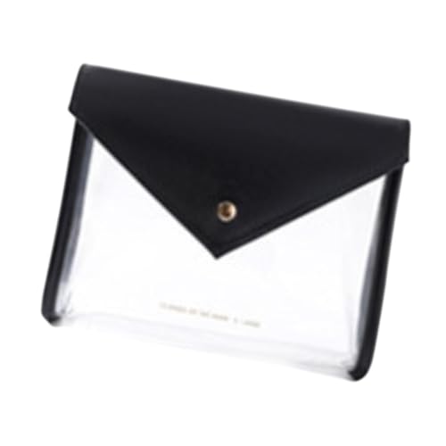 perfeclan Reisen -Toilettenbeutel für Frauen und Männer Toilettenartikel Aufbewahrung Make -up -Beutel wasserdicht für Reisurlaub Camping Badezimmergeschäft, Schwarz von Perfeclan