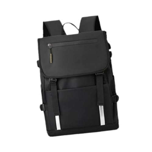 perfeclan Rucksack Computertasche mit Außentasche Robuster Wanderrucksack mit Inneneinteilung Schlanker Casual Business Laptop Rucksack Daypack, Schwarz perfeclan Rucksack Computertasche mit Außentasche Robuster Wanderrucksack mit Inneneinteilung Schlanker Casual Business Laptop Rucksack Daypack, Schwarz von Perfeclan