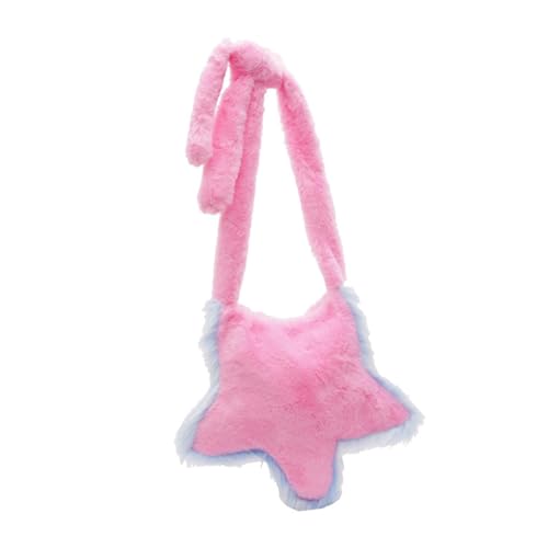 perfeclan Umhängetasche Winter stilvolle süße Brieftasche für Frauen Freunde Teenager Grils Geschenk, Rosa von Perfeclan