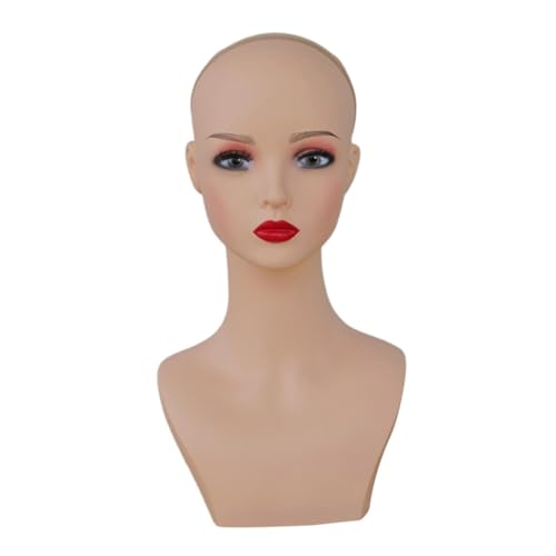 perfeclan Weiblicher Mannequinkopf, Perückenhalter, modisches multifunktionales Puppenkopf-Büsten-Perücken-Displaymodell für Einkaufszentren, Friseursalons, Style A perfeclan Weiblicher Mannequinkopf, Perückenhalter, modisches multifunktionales Puppenkopf-Büsten-Perücken-Displaymodell für Einkaufszentren, Friseursalons, Style A von Perfeclan