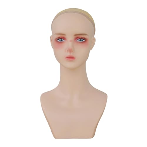 perfeclan Weiblicher Mannequinkopf, Perückenhalter, modisches multifunktionales Puppenkopf-Büsten-Perücken-Displaymodell für Einkaufszentren, Friseursalons, Style E perfeclan Weiblicher Mannequinkopf, Perückenhalter, modisches multifunktionales Puppenkopf-Büsten-Perücken-Displaymodell für Einkaufszentren, Friseursalons, Style E von Perfeclan