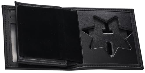 Perfect Fit Shield Wallets Arizona San Francisco Korrekturen 7 Punkt Stern, Geldbörse mit verstecktem Ausweis, Schwarz von Perfect Fit Shield Wallets