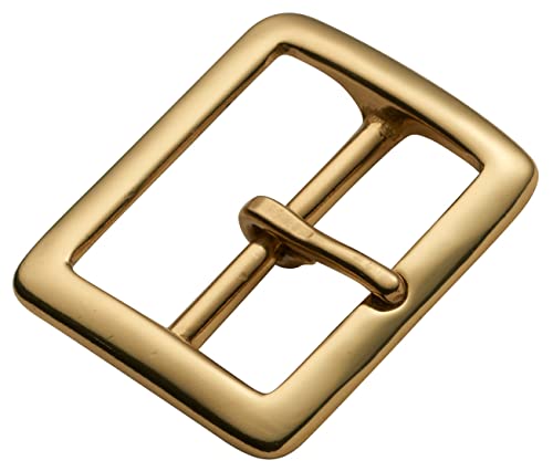 Perfekte Passform Ersatzschnalle für Garrison Gürtel, 4,5 cm, robuste Herren-Gürtelschnalle für taktische Gürtel, Massives Messing, Large von Perfect Fit Shield Wallets