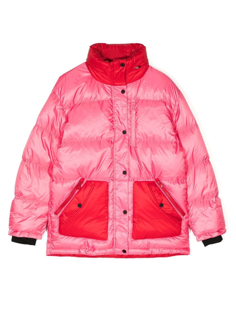 Perfect Moment Kids Jacke in Colour-Block-Optik - Rosa von Perfect Moment Kids