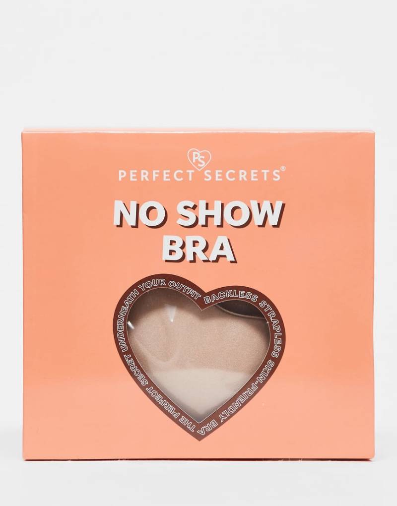 Perfect Secrets - No Show - Selbstklebender BH in Cappuccino-Neutral von Perfect Secrets