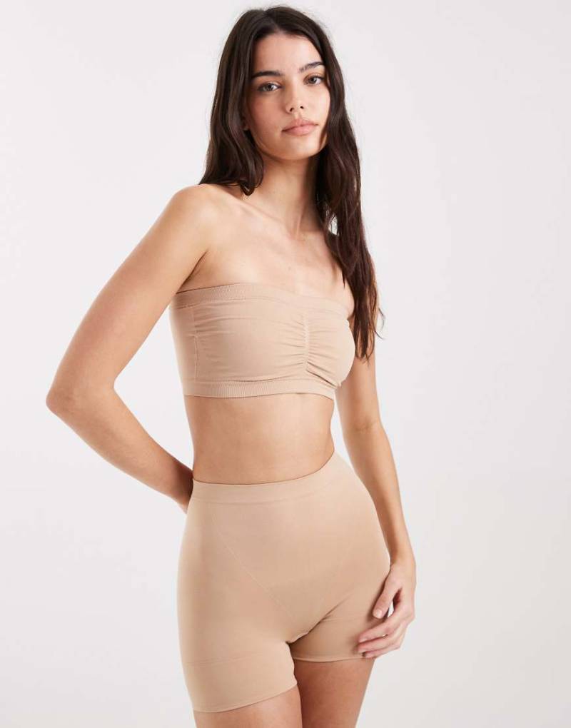 Perfect Secrets - Trägerloser BH in Cappuccino-Neutral von Perfect Secrets