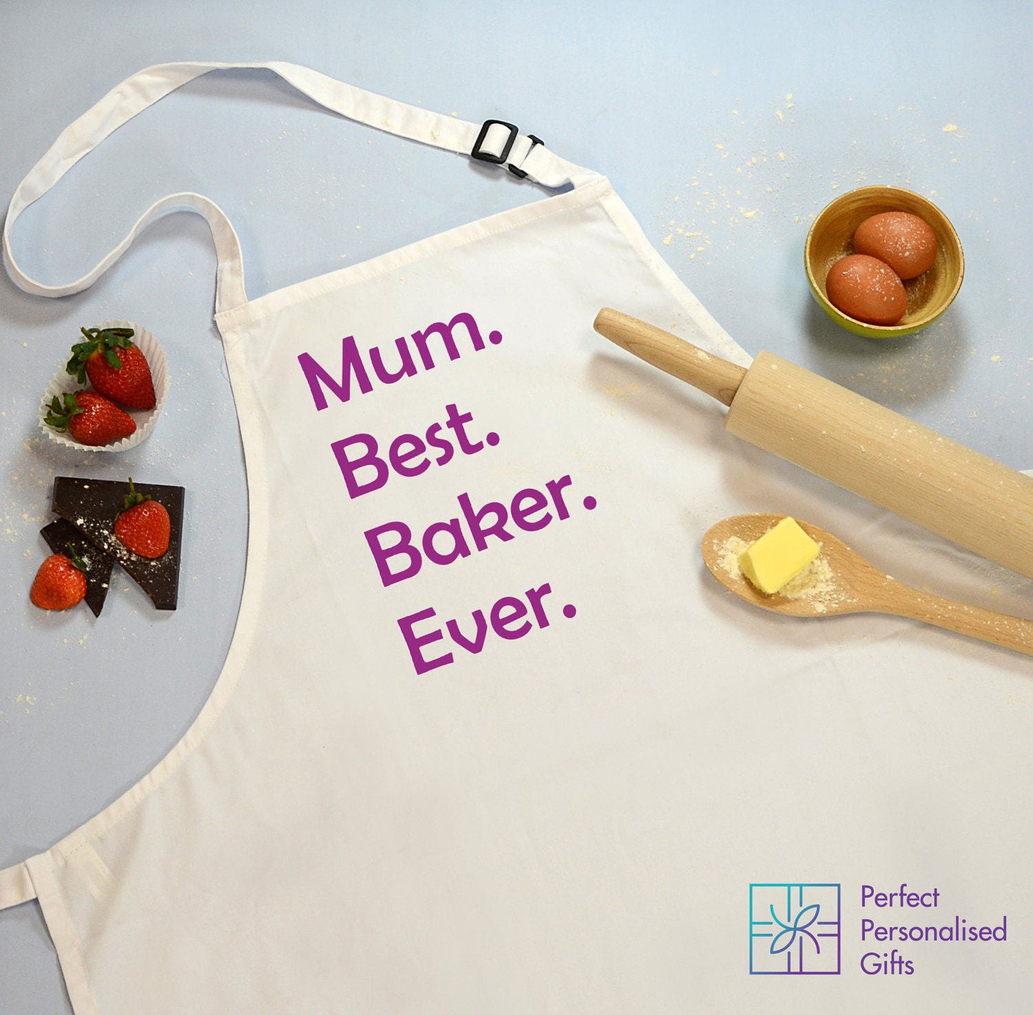 Best Baker Ever Personalisierte Backschürze | Kochschürze Backgeschenk Muttertagsgeschenk Geschenk Für Mama Muttertag 2025 von PerfectGiftsPPG