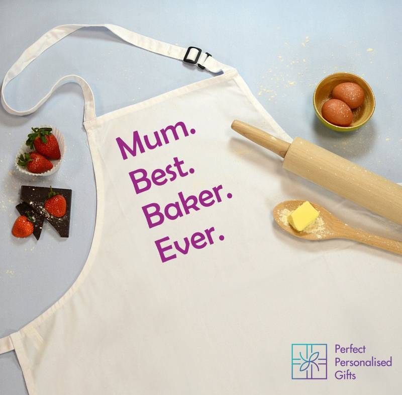 Best Baker Ever Personalisierte Backschürze | Kochschürze Backgeschenk Muttertagsgeschenk Geschenk Für Mama Muttertag 2025 von PerfectGiftsPPG