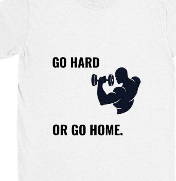 Gym T-Shirt, Fitnessstudio T-Shirt Gym T-Shirt, Fitnessstudio T-Shirt von PerfectPad