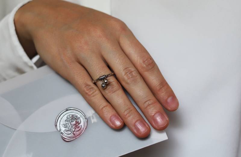 Smile Silber Ring Valentinstag Stapelringe Silberkette Angst Daumen Handgemacht Ringe Silberling Schmuck von PerfectPresentStore