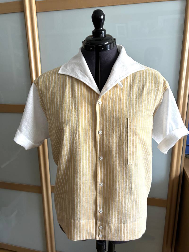 50Er Jahre Style Rockabilly Shirt Handgemacht Gr. L von PerfectVintageStyle