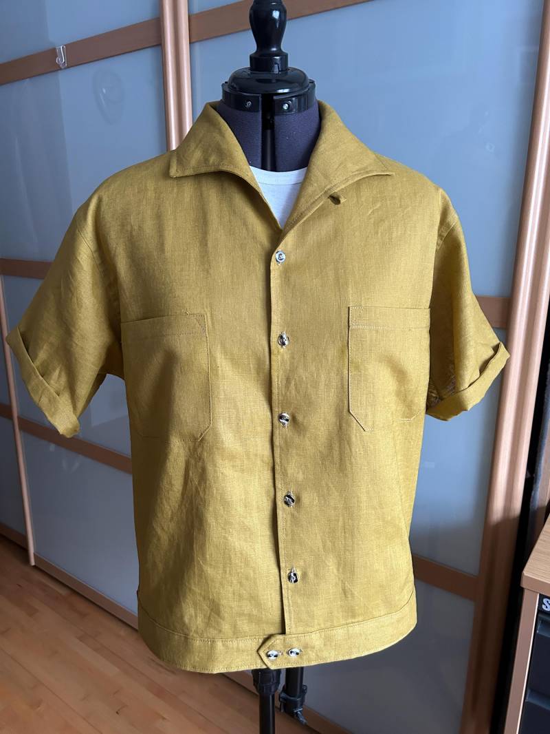 50Erjahre Style Rockabilly Shirt Handgemacht Gr. L Einzelstück 50Erjahre Style Rockabilly Shirt Handgemacht Gr. L Einzelstück von PerfectVintageStyle