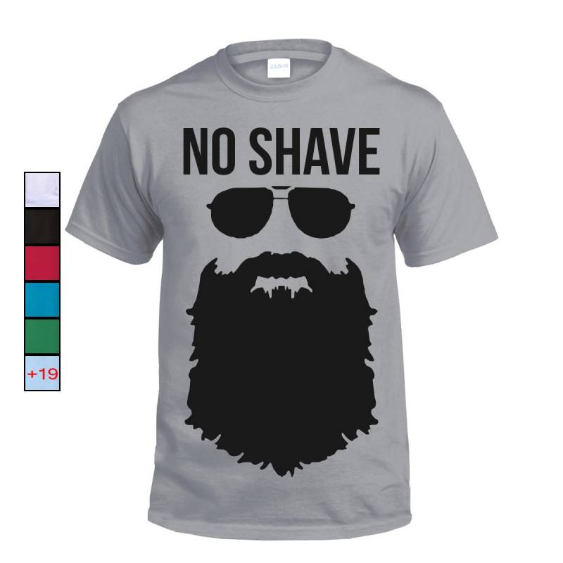 Kein Rasieren Bart T-Shirt, November Awareness Month, Lustige Tshirt von PerfectlyComfy