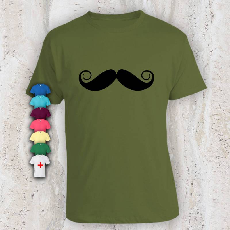 Schnurrbart T-Shirt, Stache, November Monat, Lustige Tshirt von PerfectlyComfy