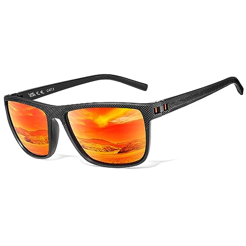 Perfectmiaoxuan Polarisierte Sonnenbrille Herren/Damen, Vintage Elegant Brillengestell Klassisch, HD-Pilotobjektive; Outdoor-Sportarten,Golf,Fahren,Angeln,Reisebrille Mode Sonnenbrille von Perfectmiaoxuan