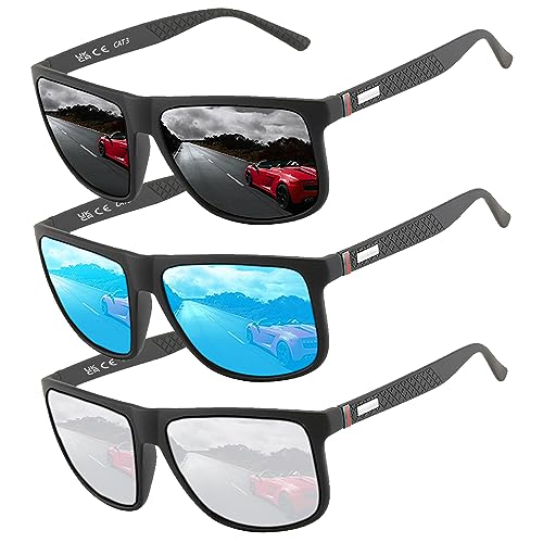 Perfectmiaoxuan Polarisierte Sonnenbrille Herren/Damen ; Vintage/Klassisch/Elegant Brillengestell; HD-Pilotobjektive; Golf/Fahren/Angeln/Reisebrille/Outdoor-Sportarten Mode Sonnenbrille von Perfectmiaoxuan