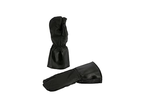 Perfekt Krad-Stulpenhandschuhe, Material: Leder/Kunstleder, Farbe: schwarz, Größe: L von Perfekt
