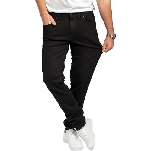 Performance Jeans für Herren Regular Fit mit Stretch (Schwarz 30W/30L)- Komfortable Regular Fit Stretch Jeans - Herren Jeans für Arbeit & Freizeit von Performance Pants