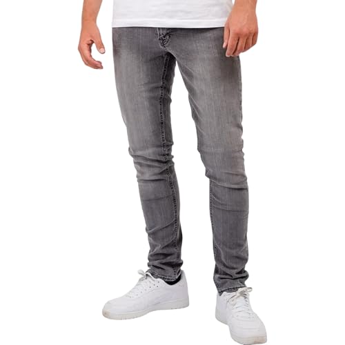 Performance Jeans für Herren Slim Fit mit Stretch (Grau 29W/30L) - Sehr Komfortable und Bequeme Slim Fit Stretch Jeans - Herrenhosen für Arbeit und Freizeit von Performance Pants