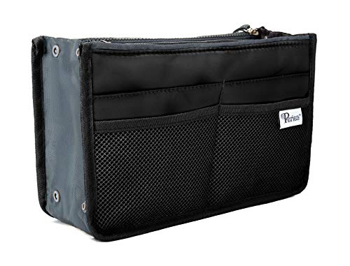 Periea Handtaschen-Organizer - Taschen Organisator - Chelsy - Klein, Mittel & Groß (Schwarz, Klein) von Periea