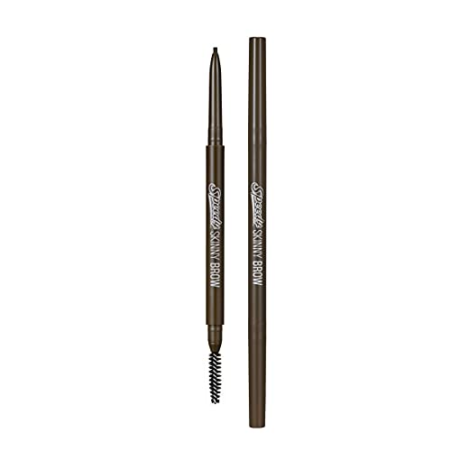 Peripera Speedy Skinny Brow Eyeliner, langlebig, superdünn, wischfest, Naturbraun, 1,5 mm von Peripera