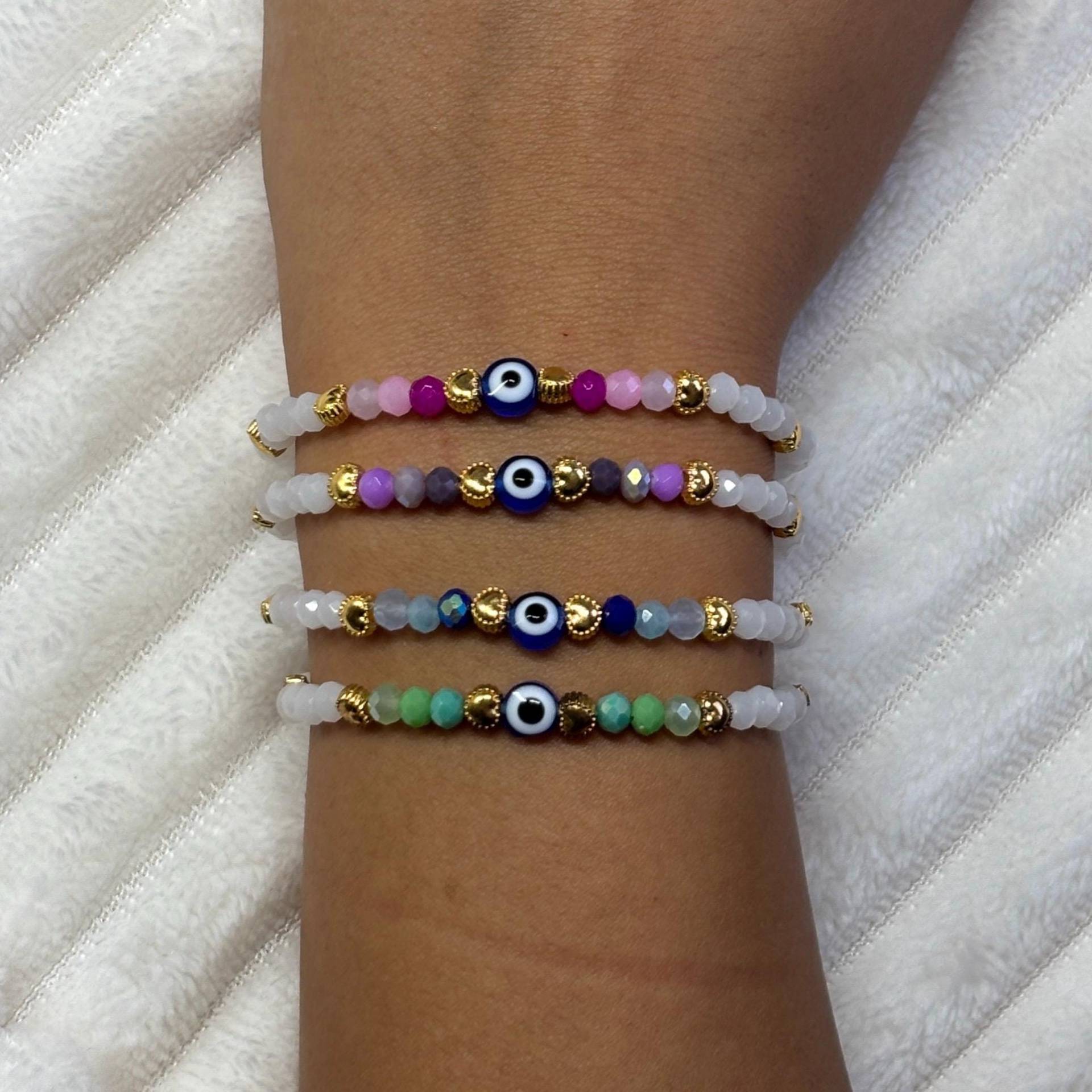 Perlenarmband Mit Nazarauge Perlenarmband Mit Nazarauge von PerlaSouls
