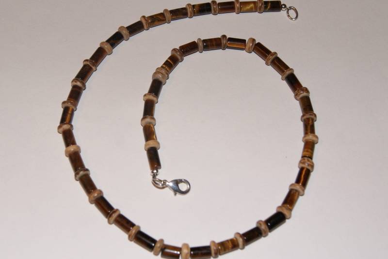 Halsschmuck, Männerkette von PerlenGabriele