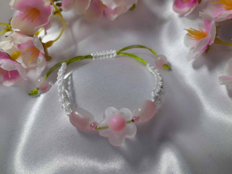 Blumen Armband Blumen Armband von PerlenSpektrum