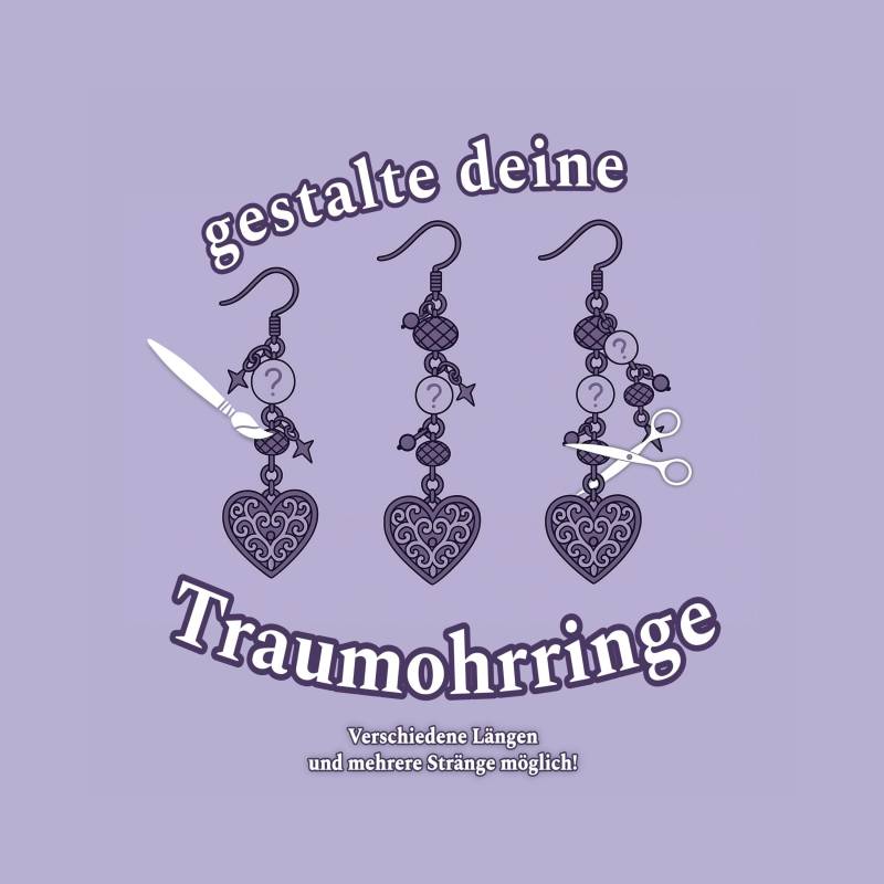 Custom Earrings - Gestalte Deine Ohrringe Komplett Selbst von PerlengefluesterShop