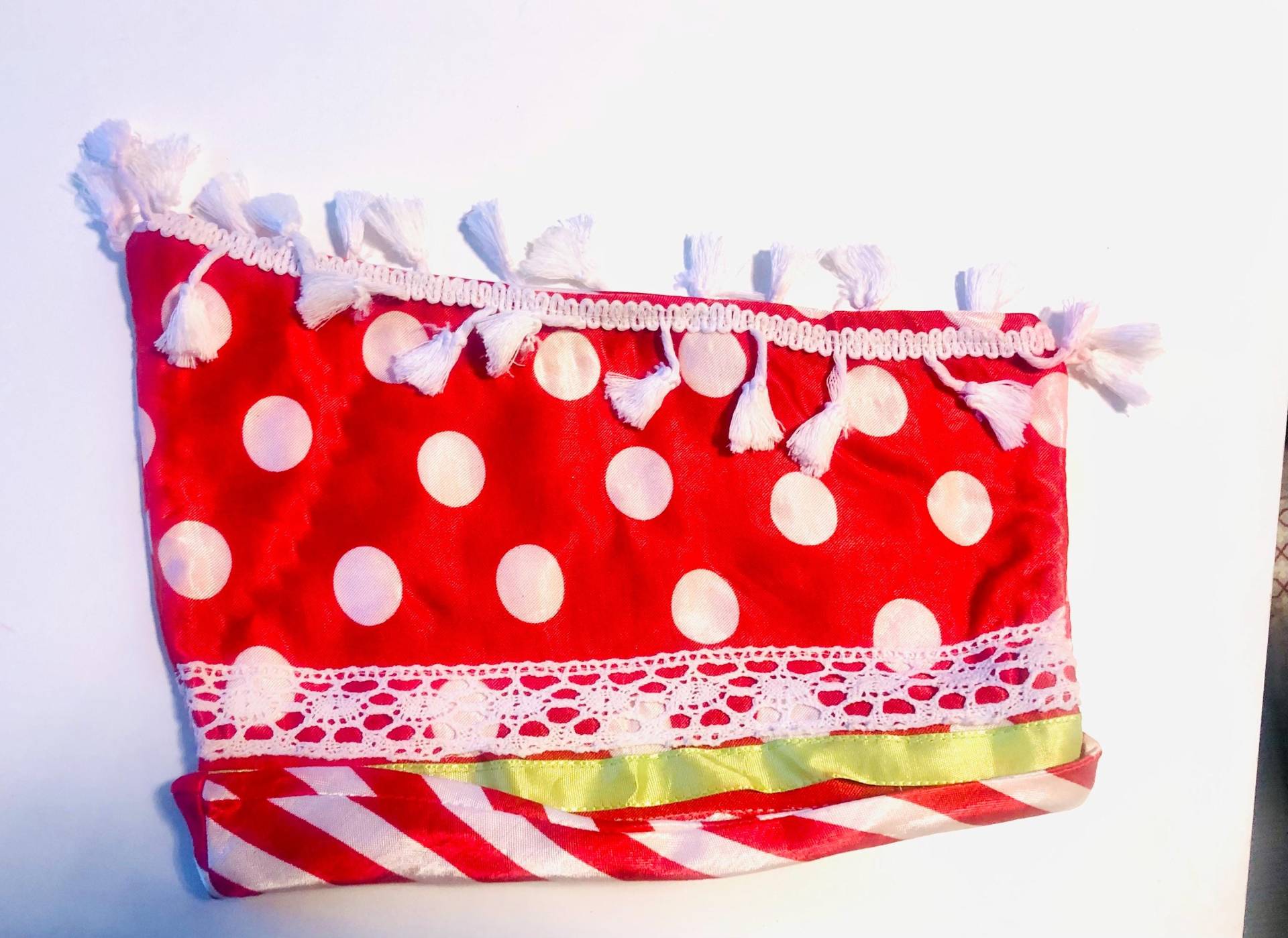 Kinder-Narrenkappe Rot-Weiß Karneval Fasching Fasteloovend von Perlenglut