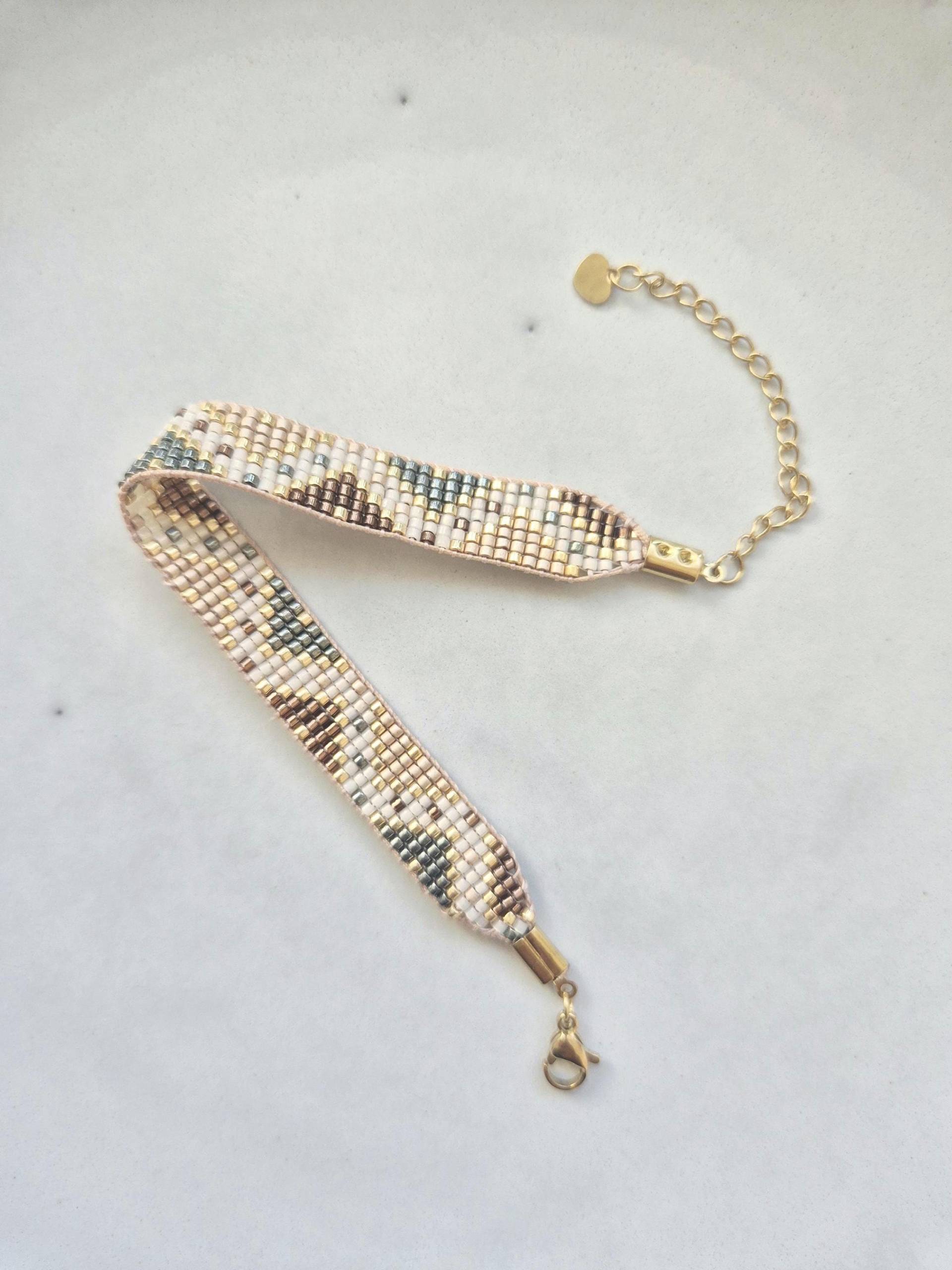 Loom Armband, Perlenarmband, Miyuki Armband Loom Armband, Perlenarmband, Miyuki Armband von Perlenkarussell