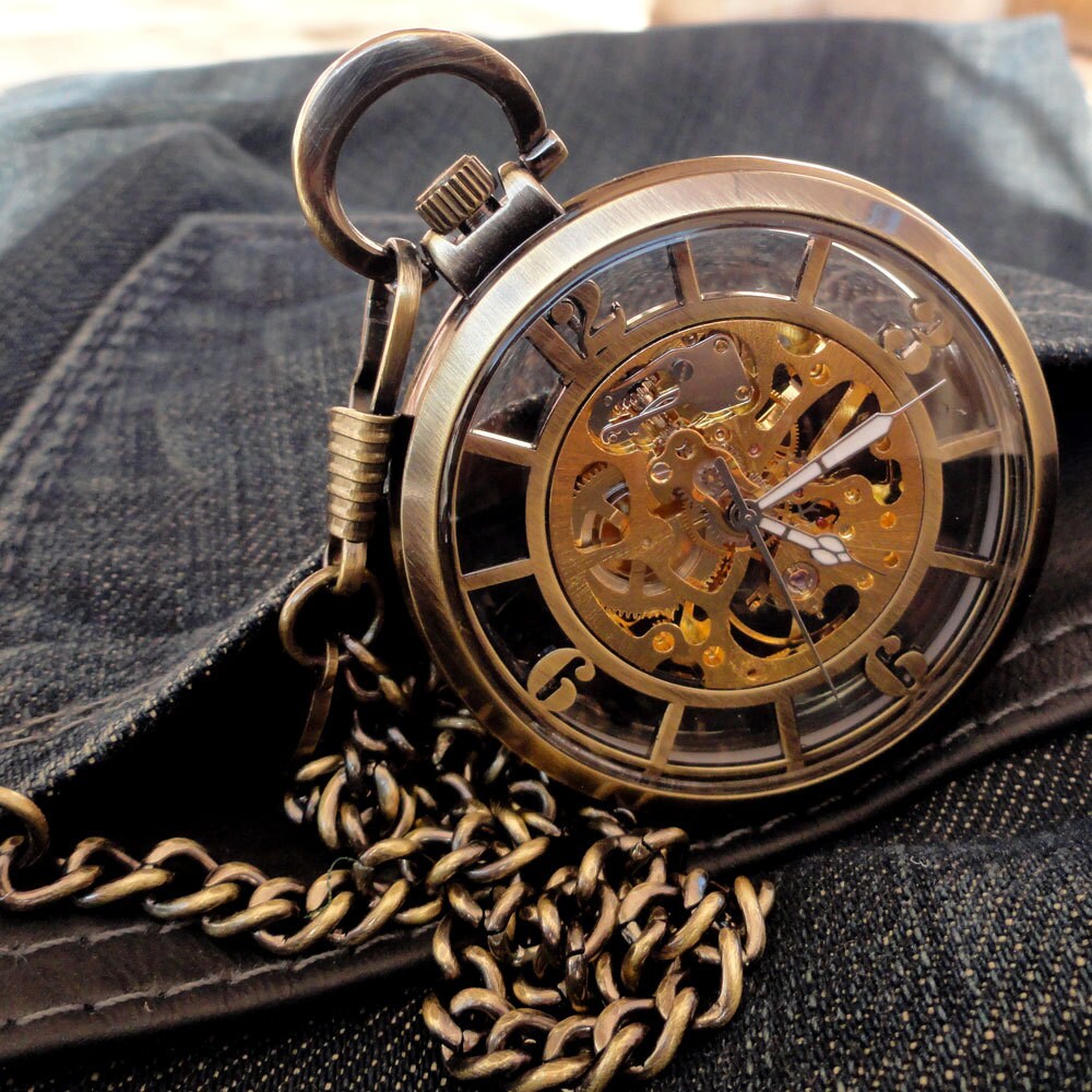 Orion Bronze Taschenuhr Orion Bronze Taschenuhr von Perlesdutemps