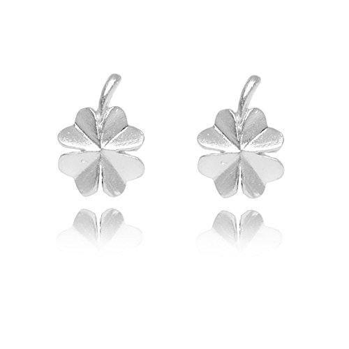 PERNILLE CORYDON Damen Ohrstecker vierblättriger KLEEBLATT-Stecker Echtschmuck 925er Sterling Silber - E320s PERNILLE CORYDON Damen Ohrstecker vierblättriger KLEEBLATT-Stecker Echtschmuck 925er Sterling Silber - E320s von Pernille Corydon