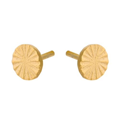 Pernille Corydon Ohrstecker Damen Gold Mini Starlight Earsticks/Ohrringe Silber Vergoldet klein Sternenlicht - 5mm - E376g von Pernille Corydon