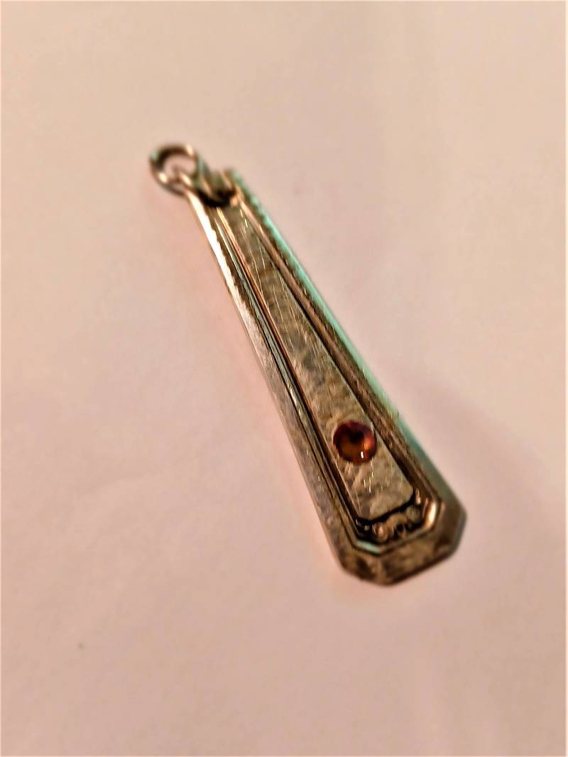 sterling Silber Platte Löffel Griff Anhänger W/Swarovski Regenbogen Kristall sterling Silber Platte Löffel Griff Anhänger W/Swarovski Regenbogen Kristall von PerpetualThingsUS