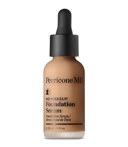 Perricone MD No Makeup Foundation Serum Beige 30ml - Lightweight, Buildable Coverage with Semi-Matte Finish – Visibly Fades Dark Spots & Uneven Skin Tone Over Time - Hydrating and Fragrance-Free von Perricone MD