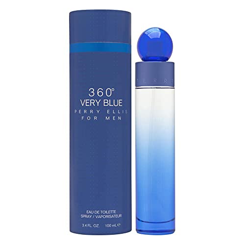 Perry Ellis 360 Very Blue for Men 3.4 oz EDT Spray von Perry Ellis