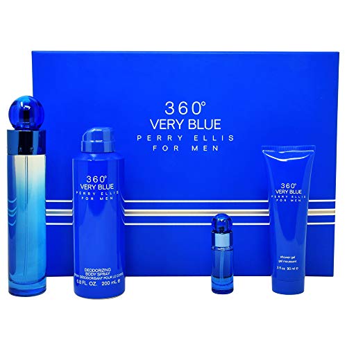 Perry Ellis 360 Very Blue for Men 4 Pc Gift Set Perry Ellis 360 Very Blue for Men 4 Pc Gift Set von Perry Ellis