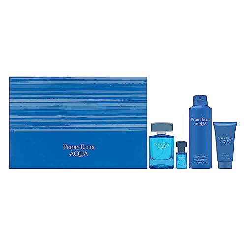 Perry Ellis Perry Ellis Aqua for Men 4 Pc Gift Set Perry Ellis Perry Ellis Aqua for Men 4 Pc Gift Set von Perry Ellis