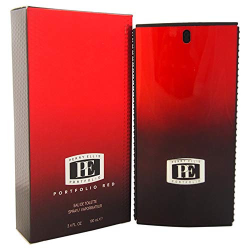 Perry Ellis Portfolio Red for Men 3.4 oz EDT Spray von Perry Ellis