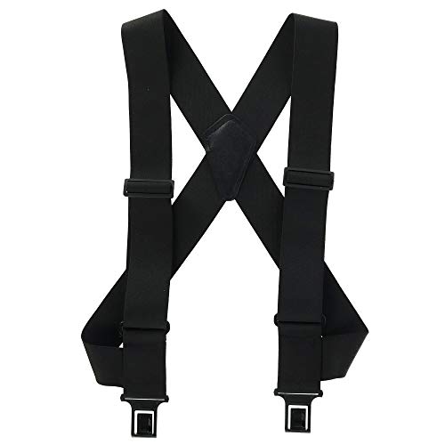 Perry SuspendersHerren Hosenträger Schwarz Schwarz von Perry Suspenders