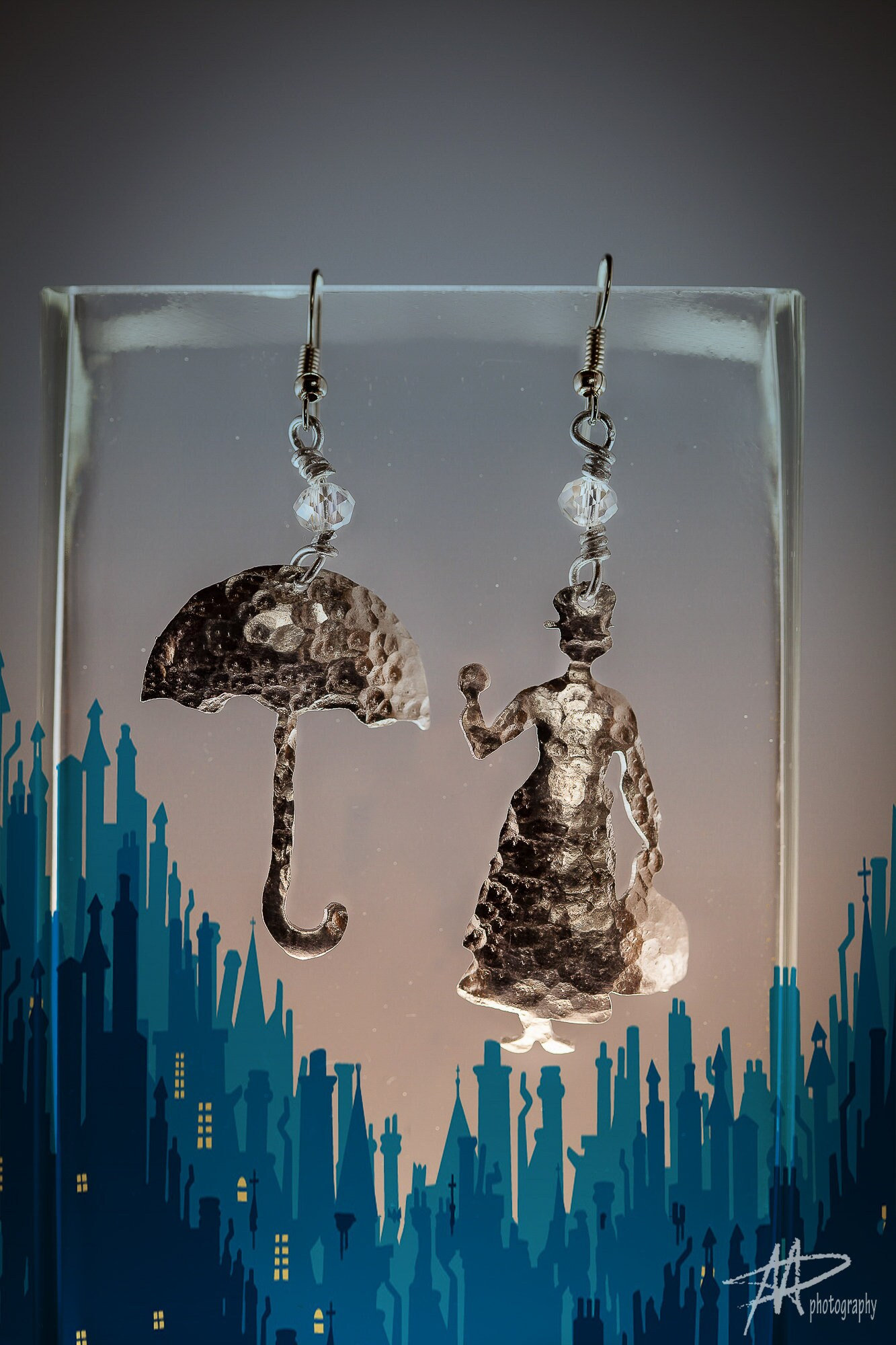 Aluminium Mary Poppins Ohrringe Aluminium Mary Poppins Ohrringe von Perseadesign