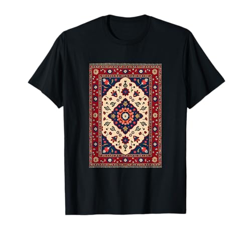 Persischer Teppich T-Shirt für Damen und Herren, Perserteppich T-Shirt von Persian Rug Shirts For Women Men