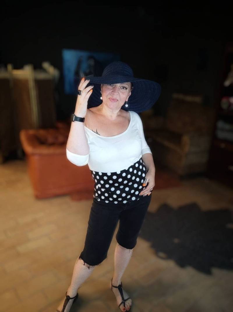 Polka Dot Baumwollbluse Sommer Kimono Ärmel Top von Persikeliz