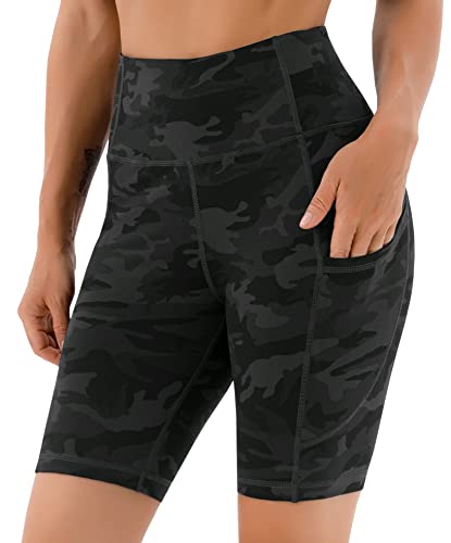 Persit Kurze Sporthose Damen, High Waist Radlerhose Sport Shorts Sommer Cycling Bike Leggins CamoMulti S Persit Kurze Sporthose Damen, High Waist Radlerhose Sport Shorts Sommer Cycling Bike Leggins CamoMulti S von Persit