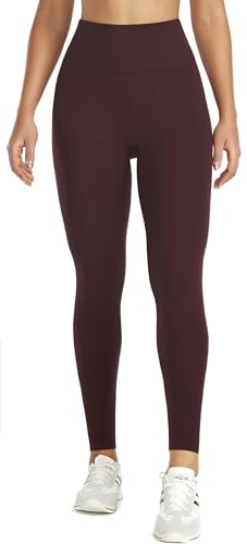 Persit Sport Leggings Damen, High Waist Sporthose Seamless Sportleggins Lang Gym Leggins Yogahose Laufhose Weinrot M von Persit