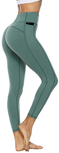 Persit Sporthose Damen, Sport Leggins für Damen Yoga Leggings Yogahose Sportleggins Minttürkis-Size 36/38 (Herstellergröße: S) von Persit