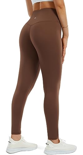 Persit Sporthose Damen, Sport Leggings für Damen Yoga Leggins Laufhose Sportleggins Lang (XS, Tiramisu, 64 cm) von Persit