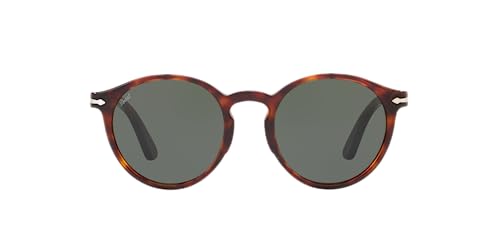 PERSOL Herren 0Po3171S 24/31 52 Sonnenbrille, Braun (Havana/Green) von Persol