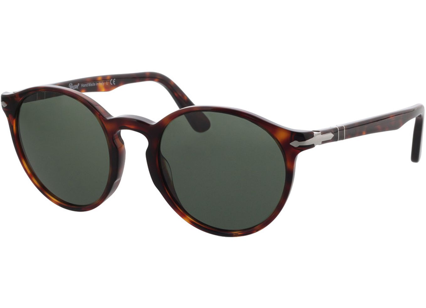 Persol PO3171S 24/31 52-20 Sonnenbrille mit Sehstärke erhältlich, Herren, Vollrand, panto von Persol